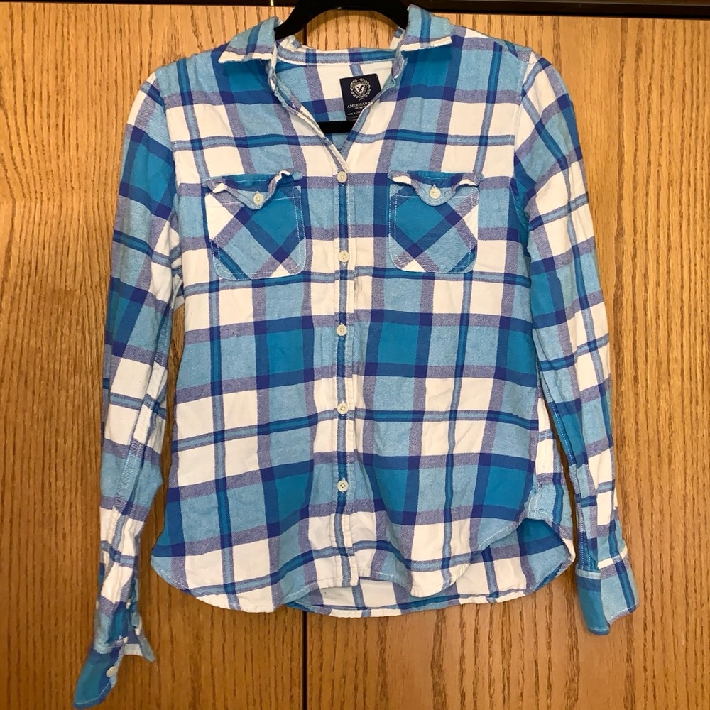 American Eagle: favorite fit flannel shirt